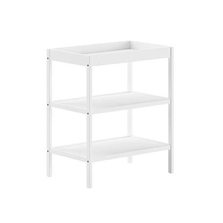 Table à langer en hêtre massif naturel  paola Blanc+Bois+Gris 2 - vertbaudet enfant 