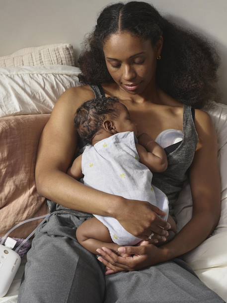 Tire-lait mains libres double Philips AVENT blanc 2 - vertbaudet enfant 