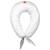 Coussin de maternité et d'allaitement + housse stella Stella, imprimé étoiles blanc, gris 4 - vertbaudet enfant 