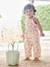 Combinaison large en gaze de coton bébé rose pâle 1 - vertbaudet enfant 
