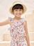 Blouse à volant asymétrique fille imprimée fleurs écru 1 - vertbaudet enfant 