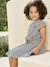 Robe fille effet 2 en 1 blanc imprimé+écru+marine+vanille 13 - vertbaudet enfant 