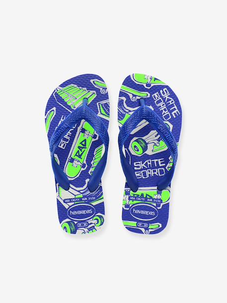 Tongs enfant Athletic HAVAÏANAS bleu électrique 5 - vertbaudet enfant 