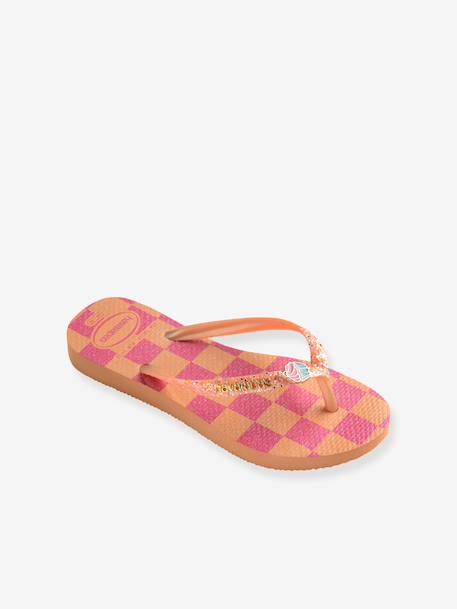 Tongs enfant Slim Glitter Trendy HAÏAVANAS rose 1 - vertbaudet enfant 