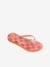 Tongs enfant Slim Glitter Trendy HAÏAVANAS rose 1 - vertbaudet enfant 