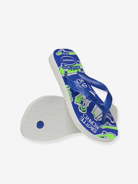 Tongs enfant Athletic HAVAÏANAS bleu électrique 2 - vertbaudet enfant 