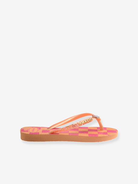 Tongs enfant Slim Glitter Trendy HAÏAVANAS rose 3 - vertbaudet enfant 