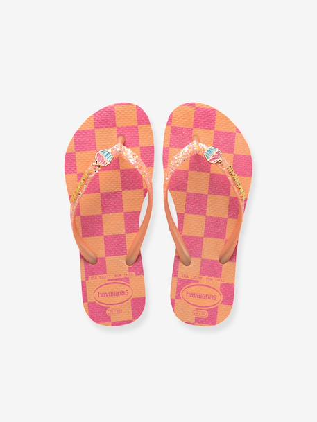 Tongs enfant Slim Glitter Trendy HAÏAVANAS rose 4 - vertbaudet enfant 