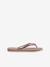 Tongs enfant Slim Glitter II HAVAÏANAS rose 2 - vertbaudet enfant 