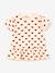 Tee-shirt bébé manches courtes rouge 1 - vertbaudet enfant 