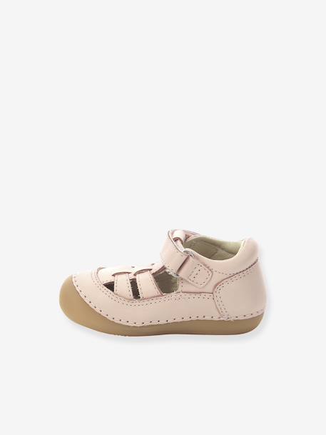 Sandales cuir bébé Sushy 895233-10-131 rose 3 - vertbaudet enfant 