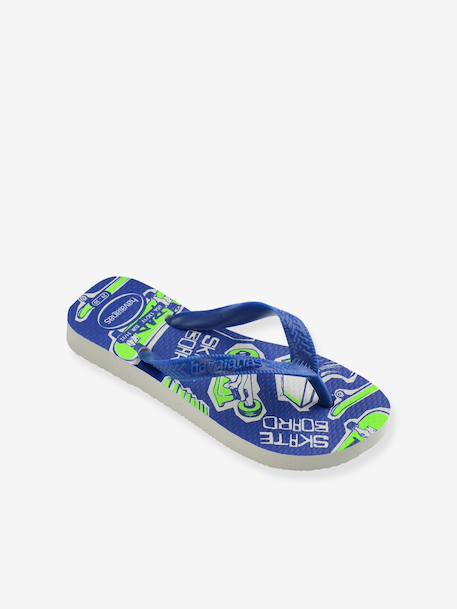 Tongs enfant Athletic HAVAÏANAS bleu électrique 1 - vertbaudet enfant 