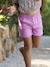 Short fille esprit tregging rose+vert sauge+violet 12 - vertbaudet enfant 