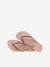 Tongs enfant Slim Glitter II HAVAÏANAS rose 4 - vertbaudet enfant 