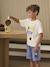 Pyjashort Smiley World so tired bleu chambray 1 - vertbaudet enfant 