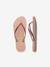 Tongs enfant Slim Glitter II HAVAÏANAS rose 6 - vertbaudet enfant 