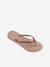 Tongs enfant Slim Glitter II HAVAÏANAS rose 1 - vertbaudet enfant 