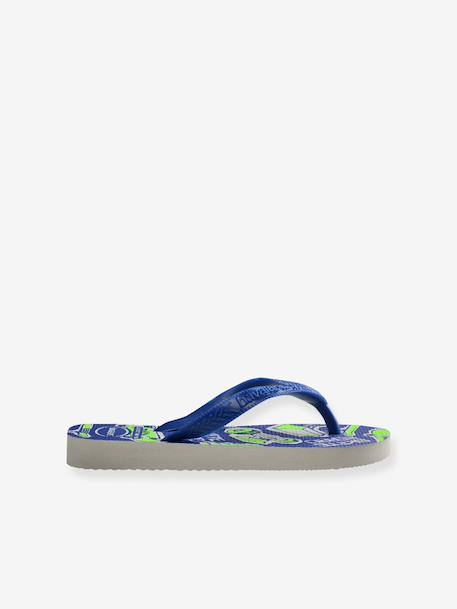 Tongs enfant Athletic HAVAÏANAS bleu électrique 4 - vertbaudet enfant 