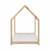 Lit enfant cabane, bois massif en pin naturel - tobias - sommier inclus, 90 x 190 cm Blanc+Naturel 12 - vertbaudet enfant 