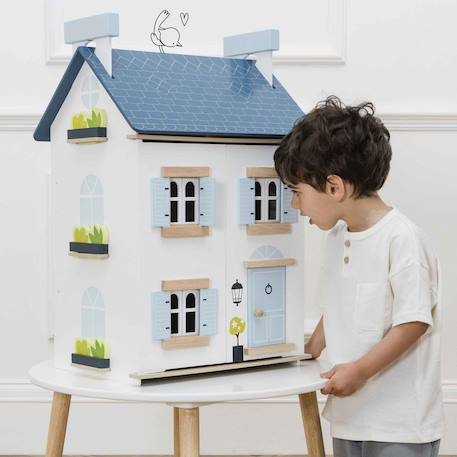 Maison de poupées sky house Bleu 3 - vertbaudet enfant 