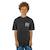 T-shirt  confort fit avec print devant et dos monkey business Noir/blanc 1 - vertbaudet enfant 