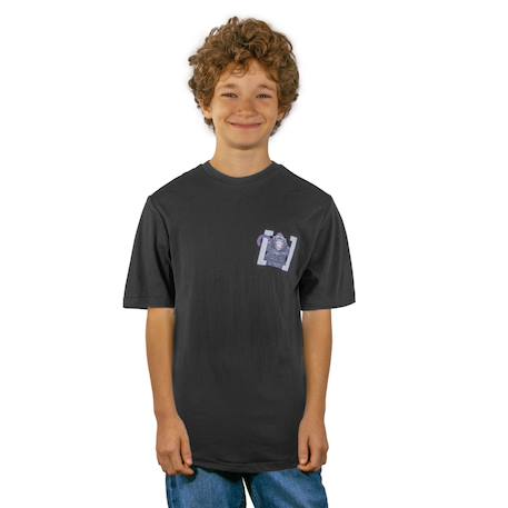 Garçon-T-shirt  confort fit avec print devant et dos monkey business