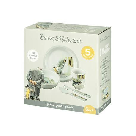 Coffret 5 pièces ernest et célestine Rose 2 - vertbaudet enfant 