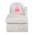 Canapé méridienne pour enfant en velours doux peppa pig Beige - peppa pig 3 - vertbaudet enfant 