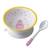 Bol ventouse avec cuillère barbapapa Blanc 1 - vertbaudet enfant 