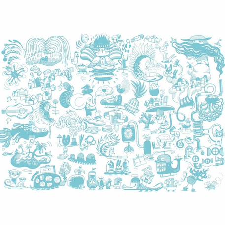 Wizzy puzzle l'arbre enchanté 100 pièces Multicolore 3 - vertbaudet enfant 