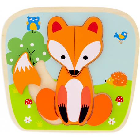Puzzle renard Orange 2 - vertbaudet enfant 