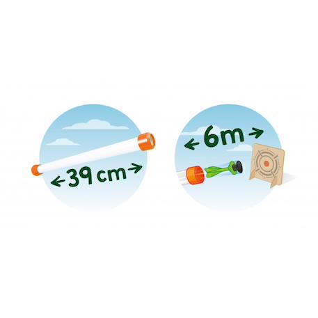 Sarbacane pour enfant Blanc 3 - vertbaudet enfant 