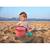 Set de jeu de plage pliable Rouge 4 - vertbaudet enfant 