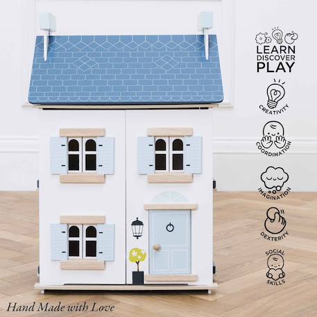 Maison de poupées sky house Bleu 5 - vertbaudet enfant 