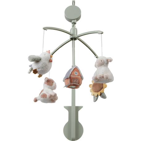 Mobile musical little farm Multicolore 1 - vertbaudet enfant 