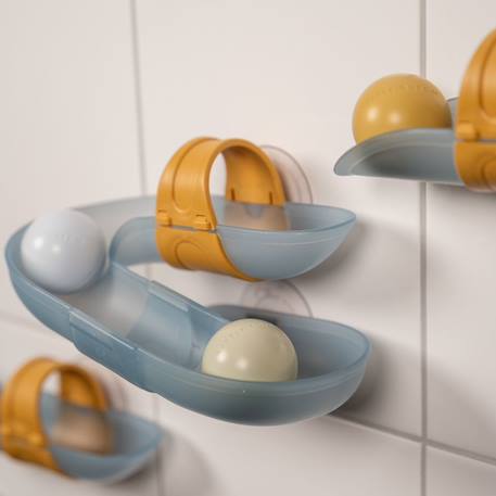 Circuit de bain avec balles bleu Bleu, doré+Rose, doré 2 - vertbaudet enfant 