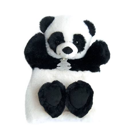 Marionnette à main panda 25 cm Noir 1 - vertbaudet enfant 