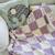 Couverture pour enfant 'smiley' Lila+Moutarde+Pistache 3 - vertbaudet enfant 