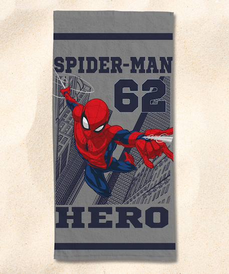 Serviette de plage spiderman hero coton Gris 2 - vertbaudet enfant 