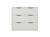 Commode 3 tiroirs jade Blanc 2 - vertbaudet enfant 