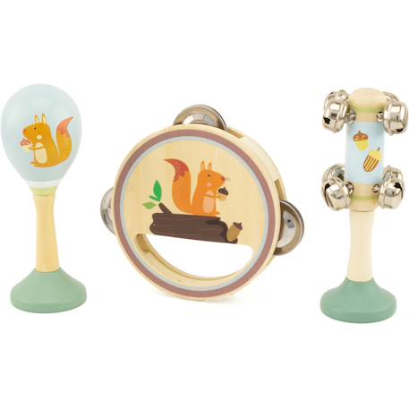 Set musical écureuil Beige 1 - vertbaudet enfant 