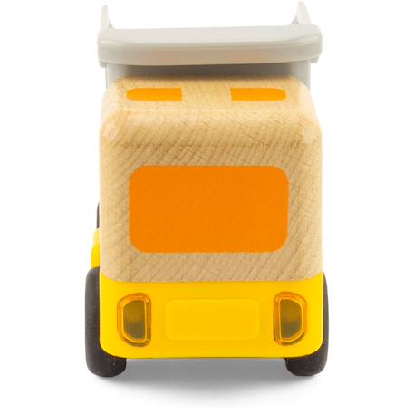 Routoudou - mini camion benne Jaune 4 - vertbaudet enfant 