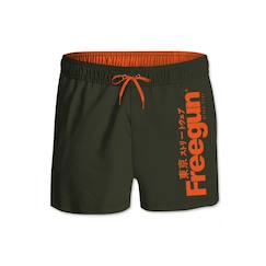 -Boardshort court  ceinture élastique logo