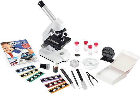 Microscope 50 expériences Bleu 3 - vertbaudet enfant 