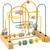 Circuit de perles en bois Jaune 1 - vertbaudet enfant 