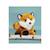 Peluche gus le renard 28 cm Orange 3 - vertbaudet enfant 