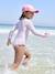 Maillot de bain fille à manches longues rose imprimé 7 - vertbaudet enfant 