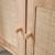 Commode enfant décor bois 4 portes en cannage Naturel 6 - vertbaudet enfant 