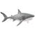 Wild life requin blanc Gris et blanc 1 - vertbaudet enfant 