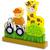Puzzle magnétique zoo Jaune 1 - vertbaudet enfant 